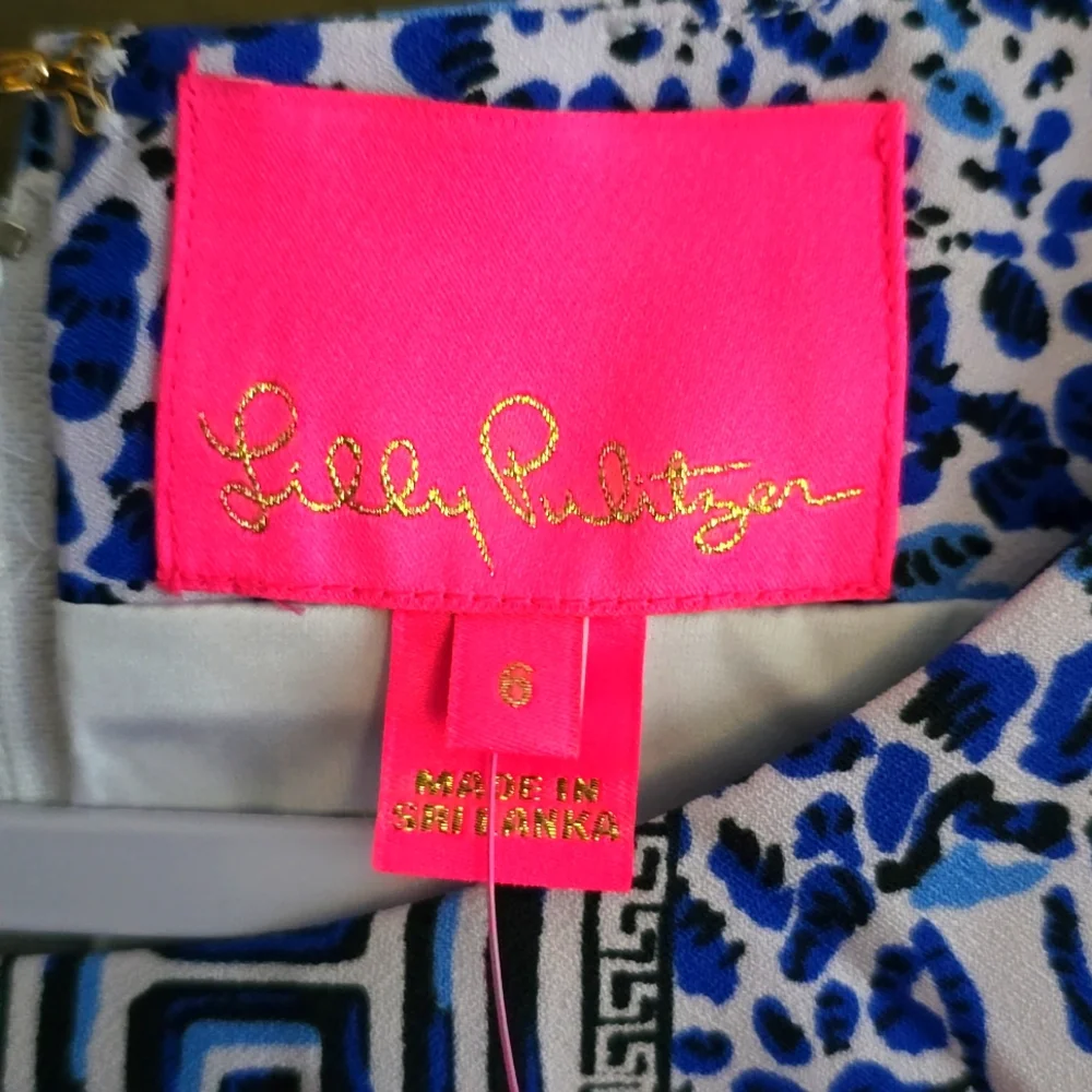 Blanca Stretch Romper Lilly Pulitzer Size 6 - Picture 5 of 6